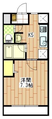 ドミール江西の間取り