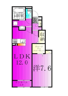 アルバスターIIの間取り