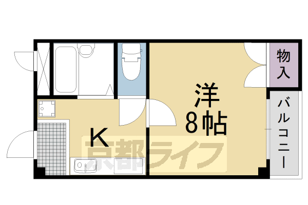 ラクール小野の間取り