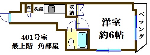 スカイパレス大和の間取り