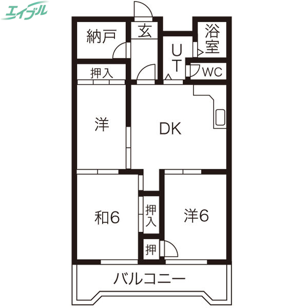 ロイヤルメゾンＨＡＭＡＤＡの間取り