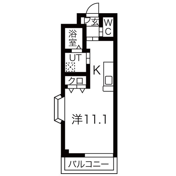 プレジールの間取り