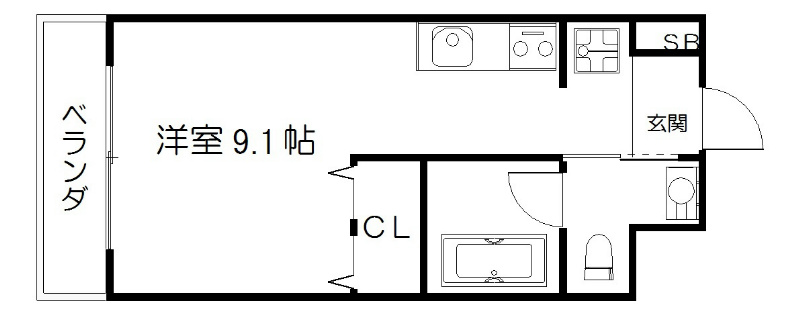 G-Design京都西院の間取り