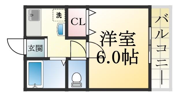 リバージュ須磨浦の間取り