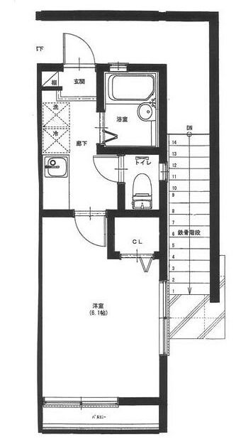 メゾンシュシュの間取り