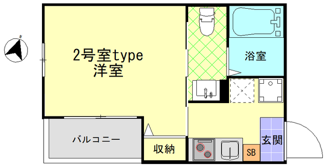 【ピア横浜鴨居の間取り】