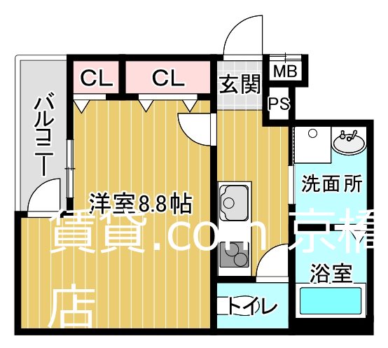 フジパレス新森古市の間取り