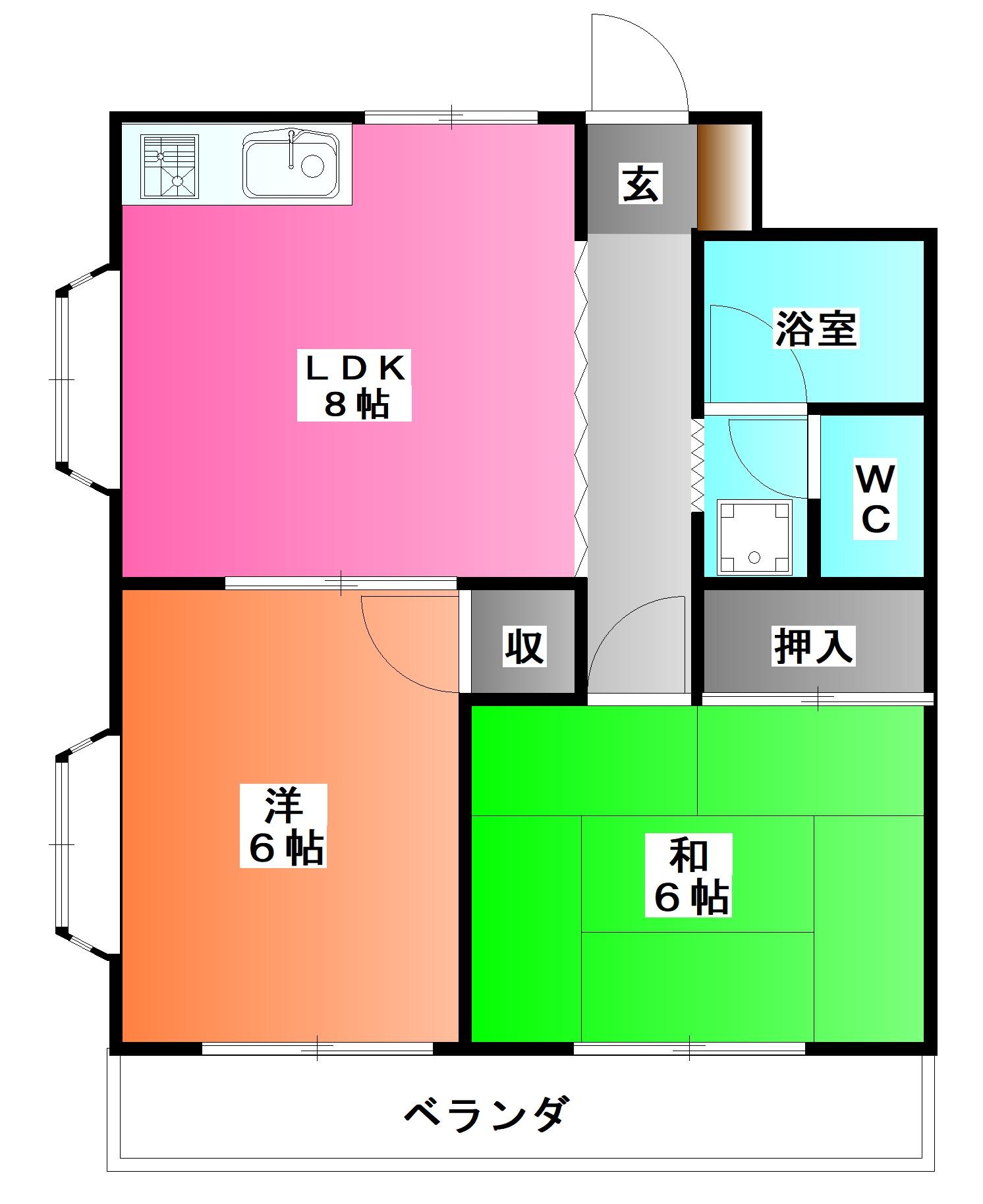 サンライズ赤羽の間取り