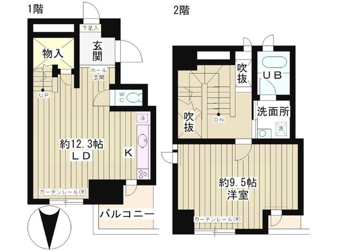 ツインビュー御茶の水の間取り