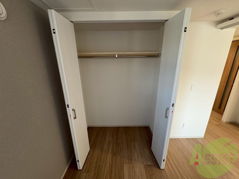 収納　収納を開けてみました！たくさん入りそうですね～