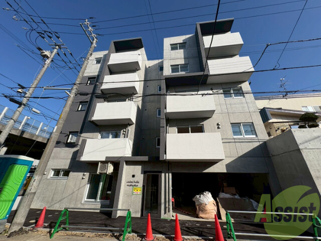 建物外観　豊平区西岡１条「カームヒルズ西岡」完成予想パース