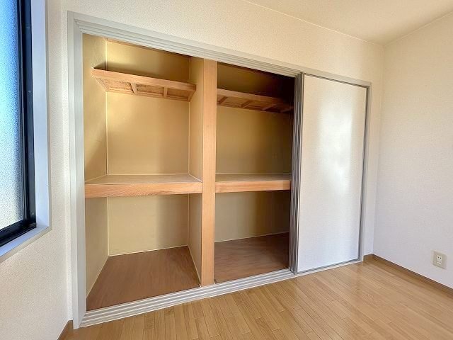 収納　奥行きもあって容量たっぷりの収納スペース♪