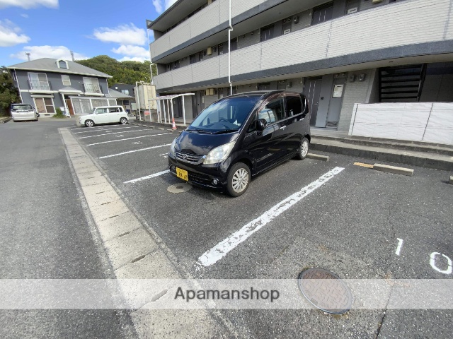 駐車場　眺望