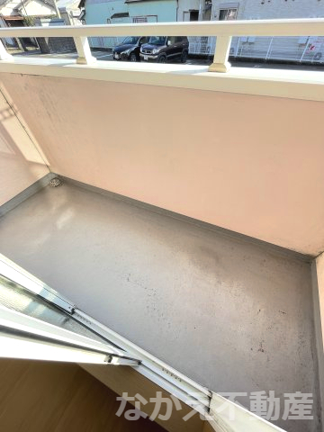 バルコニー　広々としたバルコニーです