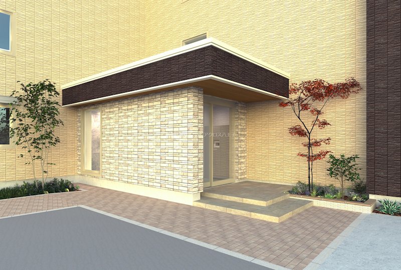 エントランス　※パースはイメージです。