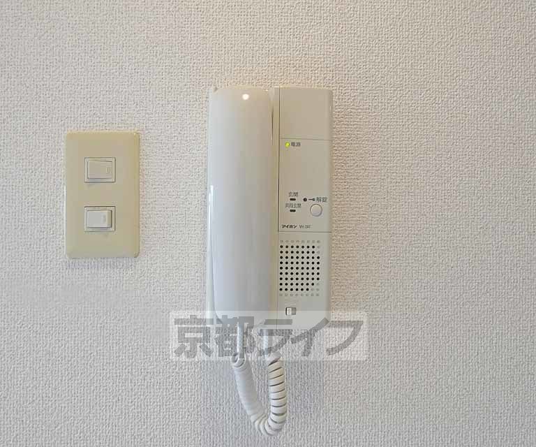 セキュリティ　インターホンです。