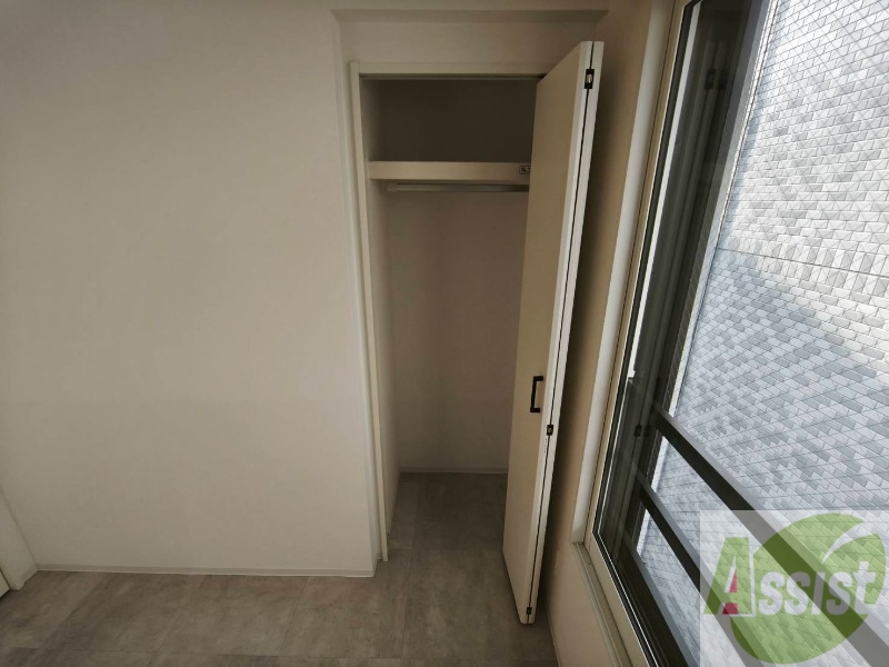 収納　洋室にはクローゼットがあるのですっきり片付きそうです。