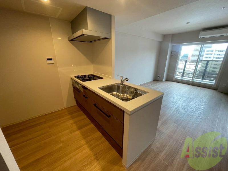 キッチン　システムキッチンなので、すぐお料理に使えます！