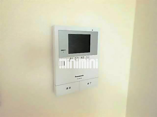 セキュリティ　お部屋の中から来客の確認ができます。