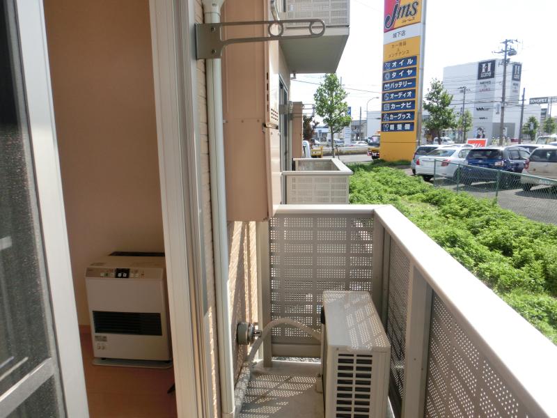 バルコニー　同タイプの写真です。