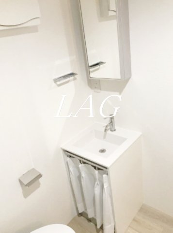 洗面設備　洗面台です。