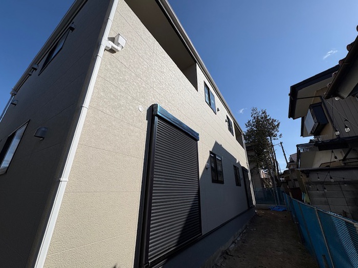 建物外観　建築中