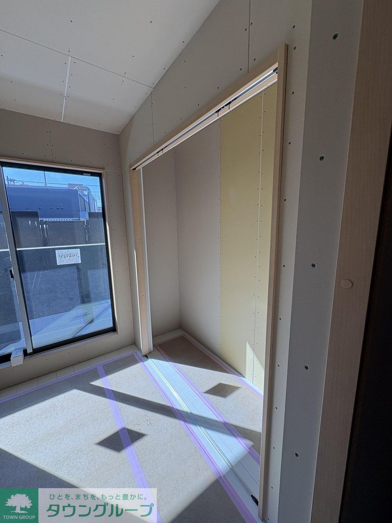 収納　建築中です