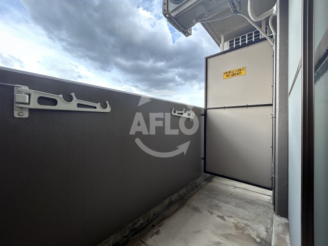 バルコニー　プレリュード江坂　バルコニー