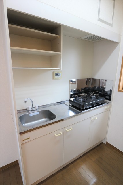 キッチン　ガスコンロ設置済！