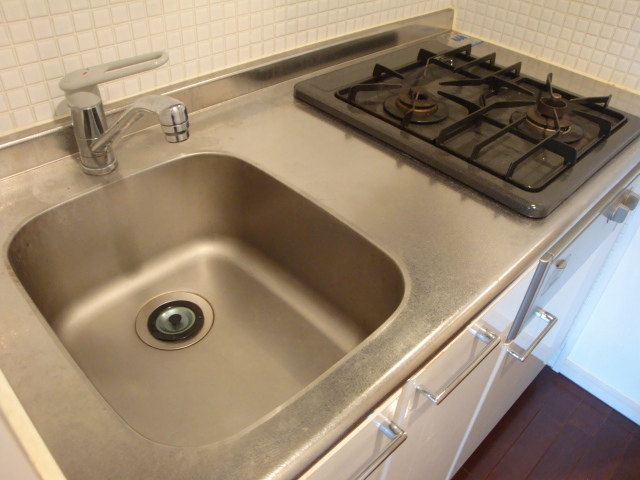 キッチン　２口ガスコンロ！