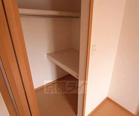 収納　洋服の収納もバッチリです。