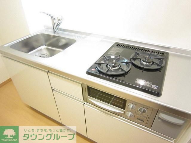 キッチン　２口システムキッチン