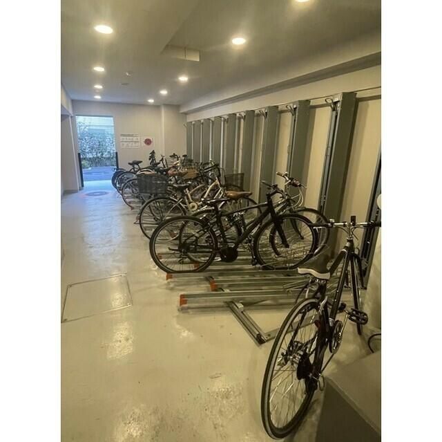 駐車場　駐輪場です。