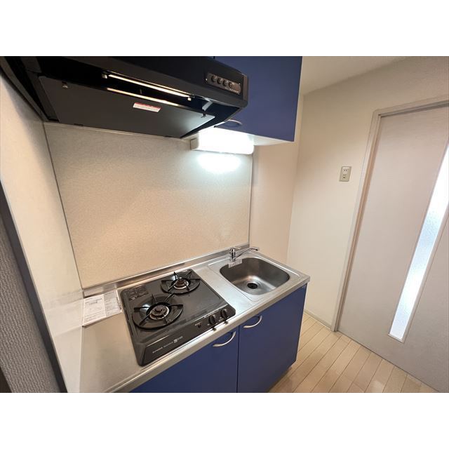 キッチン　２口ガスシステムキッチン