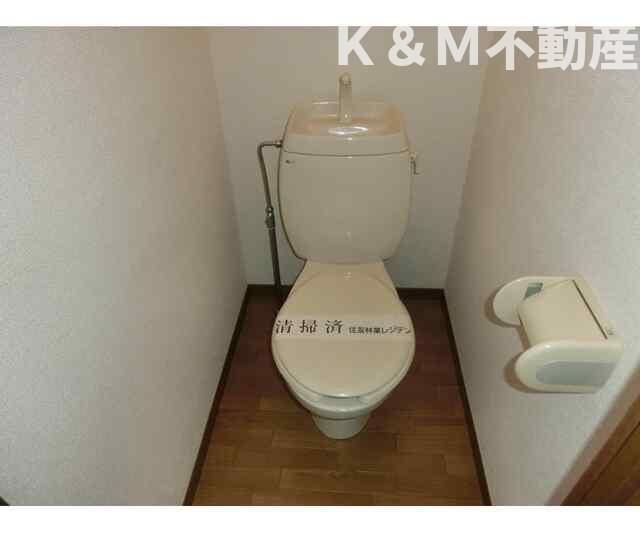 トイレ　ゆったりとした空間のトイレです