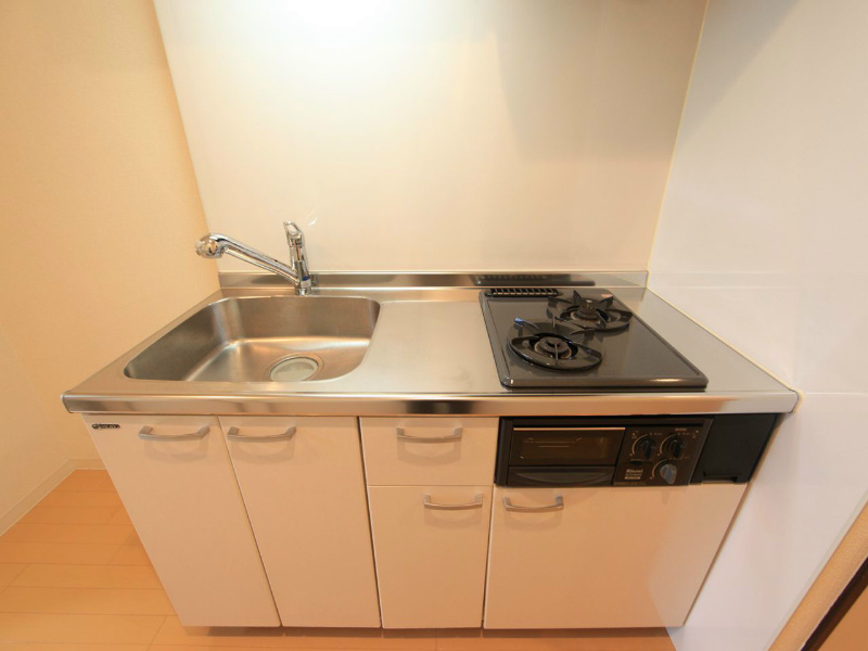 キッチン　システムキッチン（ガス2口コンログリル付）