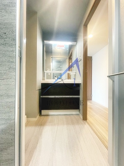 洗面設備　洗面台です。