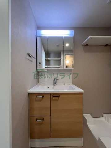 洗面設備　※参考写真です。同じ間取りの別部屋になります。