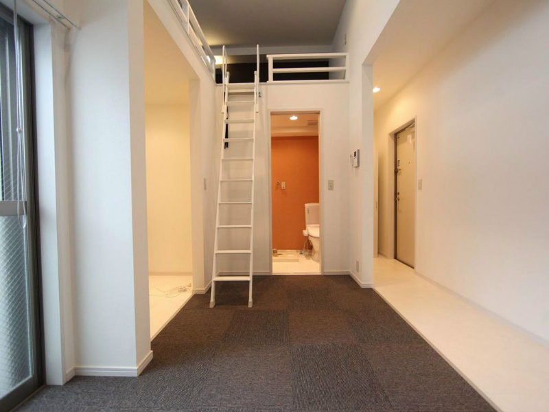 居室・リビング　洋室9帖　ロフト4.9帖（帖収としても部屋としても使えます）