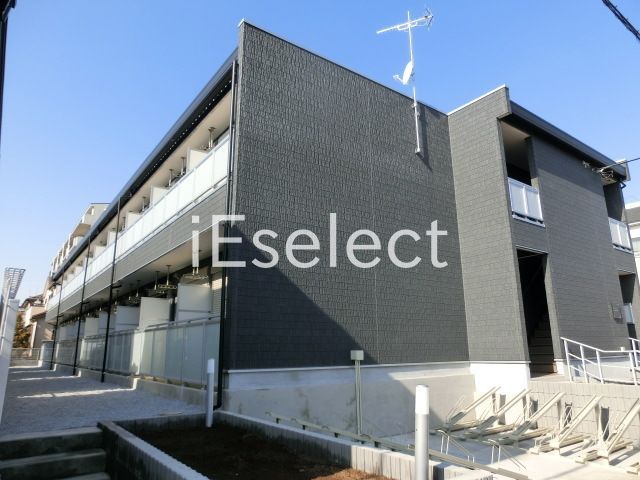 建物外観　2018年築、ネット無料で毎月のコスト軽減できます♪