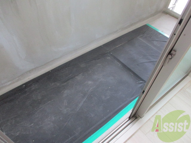 バルコニー　広々していますね。