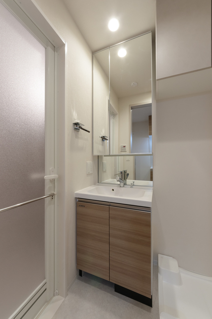 洗面設備　※写真は同タイプ住戸です。