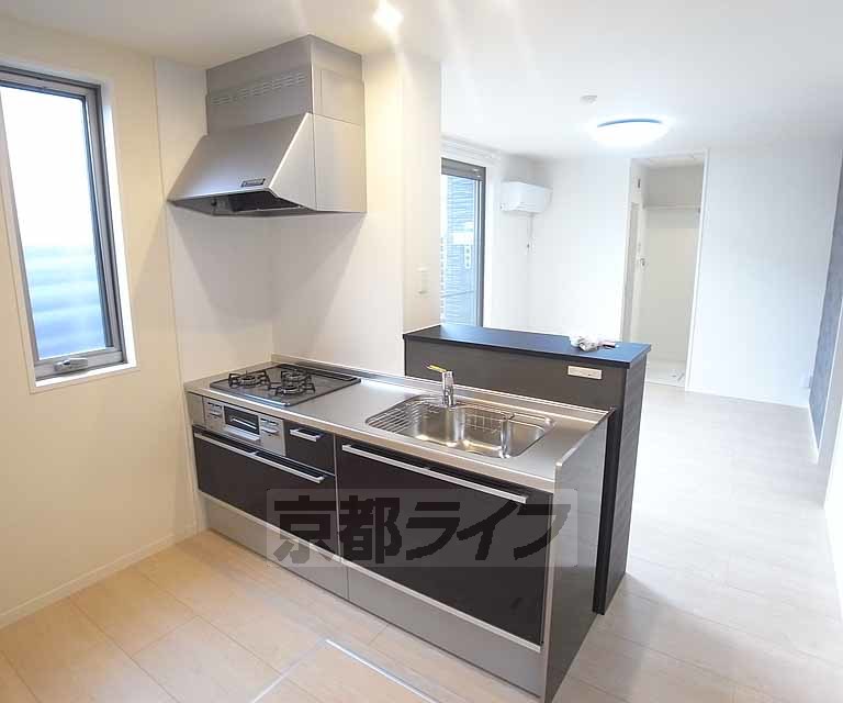 キッチン　憧れのカウンターキッチンです。