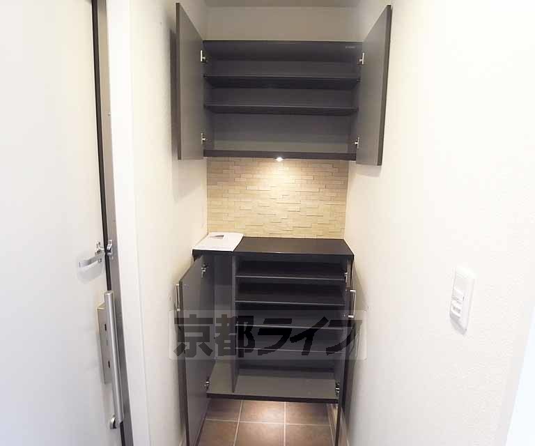 収納　大きな玄関収納です。