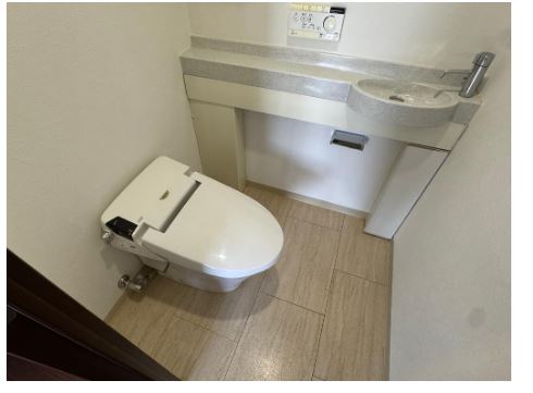 トイレ　2006年竣工　ザ・タワーズ台場：トイレ