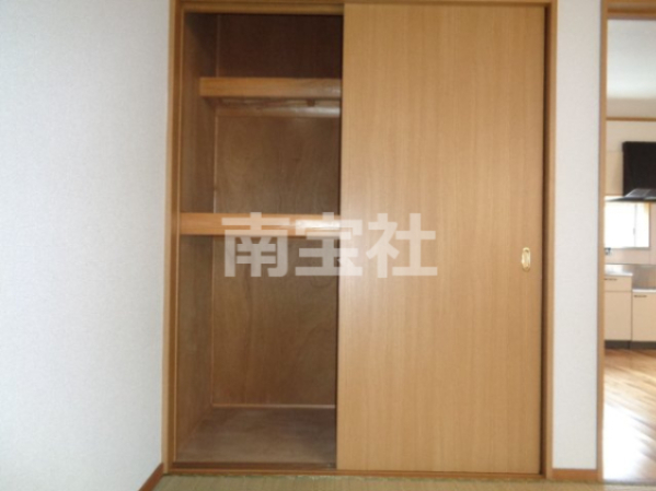 収納　押入です