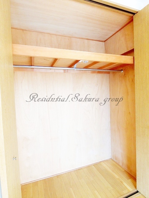 収納　お荷物の多い方でも安心のクローゼット付き♪