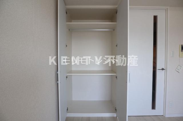 収納　収納のためのスペースです