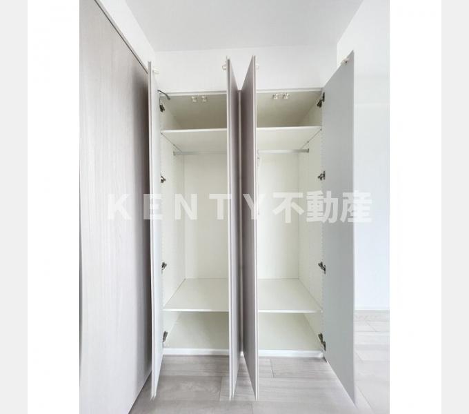 収納　収納のためのスペースです