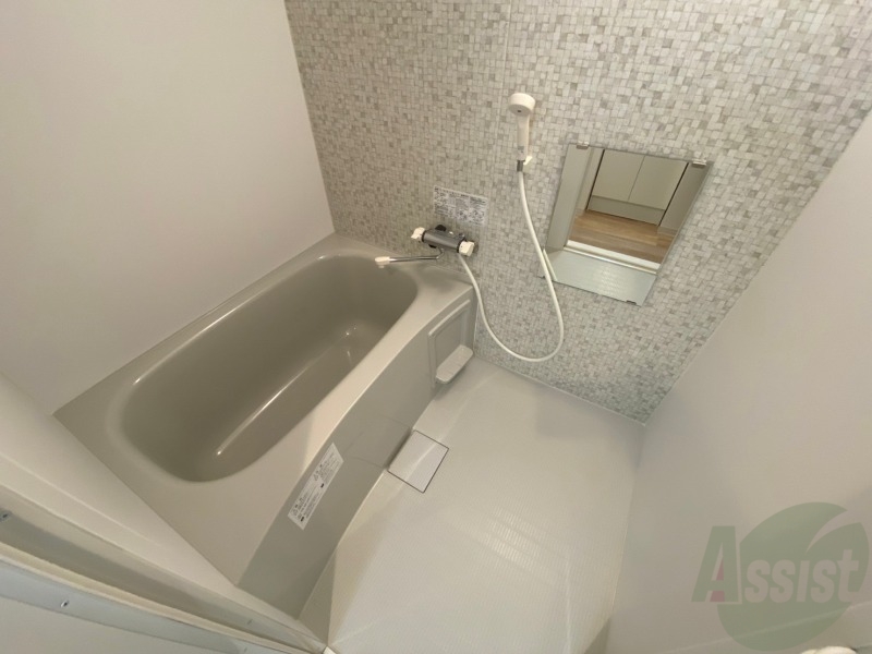 バス・シャワールーム　お風呂です。ゆっくりお風呂につかるのも体に良いですね～